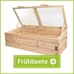 Frhbeete aus Lrchenholz bei Gartenallerlei